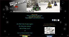 Desktop Screenshot of byronsnowbears.com
